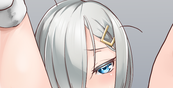 skebでえっちな迎春浜風を描きました( ˘ω˘ ) 