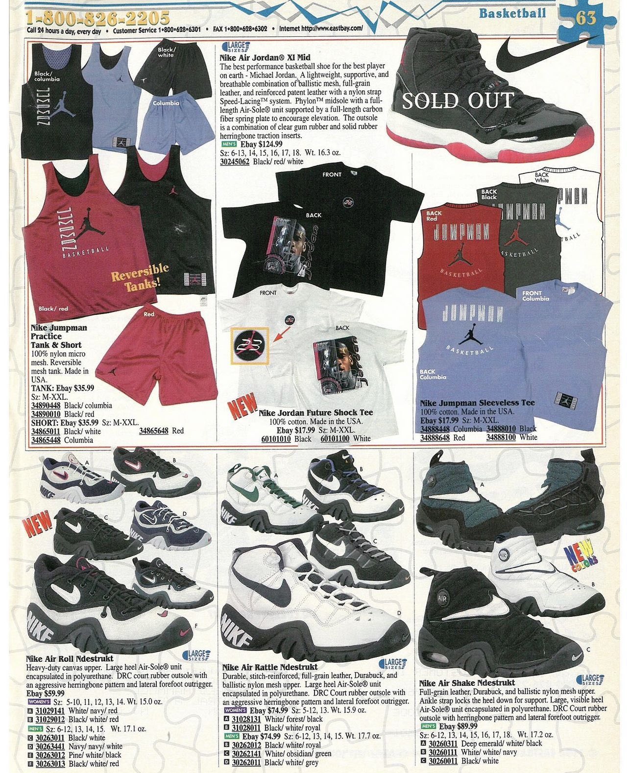 eastbay shoes usa