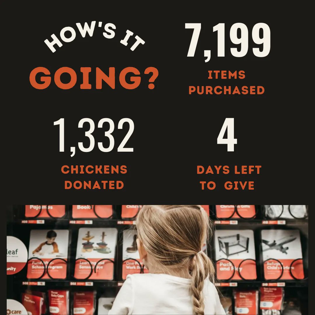 CalgaryGiving's tweet photo. How's it going? Only 4 more days to experience a new way to give at #givingmachineyyc! #Lighttheworld https://t.co/uUkLYNV1bb