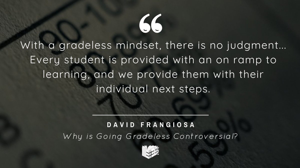 Why is Going Gradeless Controversial?

Read more by David Frangiosa (@DavidFrangiosa):
schoolrubric.org/why-is-going-g…