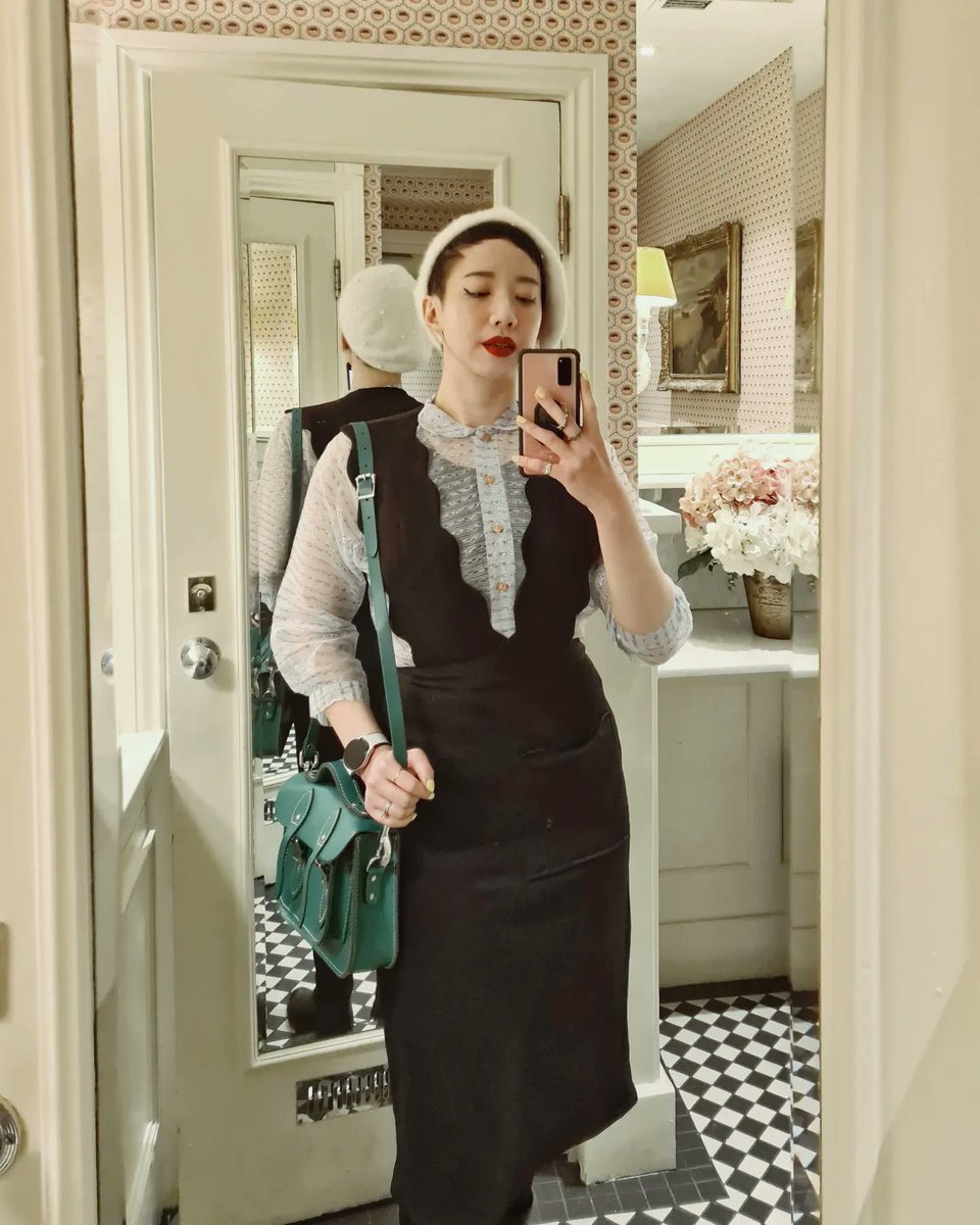 Dressed up for lunch