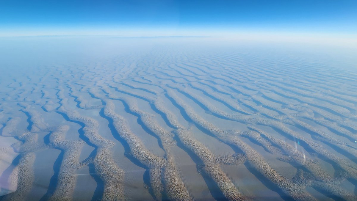 kclepley's tweet photo. Taklamakan is a desert in Southwestern Xinjiang in Northwest China. It is roughly 600 miles long by 260 miles wide. (Size of Finland)  The high desert is surrounded by mountains; Tien Shan to the north, the Kunlun Mountains to the south, and the Pamirs to the west. https://t.co/ZheERne6u5