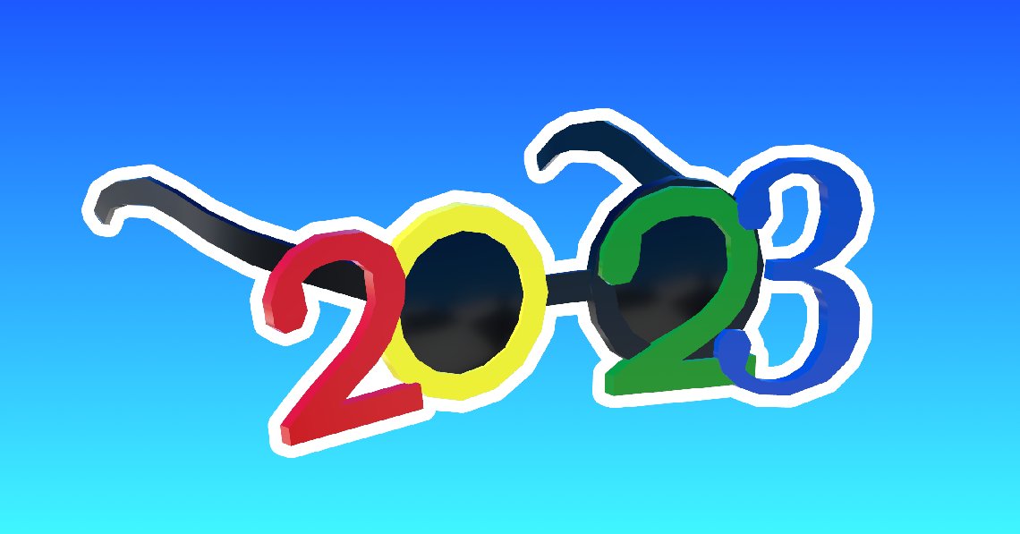 Kazicoms's tweet photo. THE END IS NEAR! 2023 glasses are ready :]
Download: https://t.co/nNmc1QY4Sf #VRChat https://t.co/IaKKT3m912
