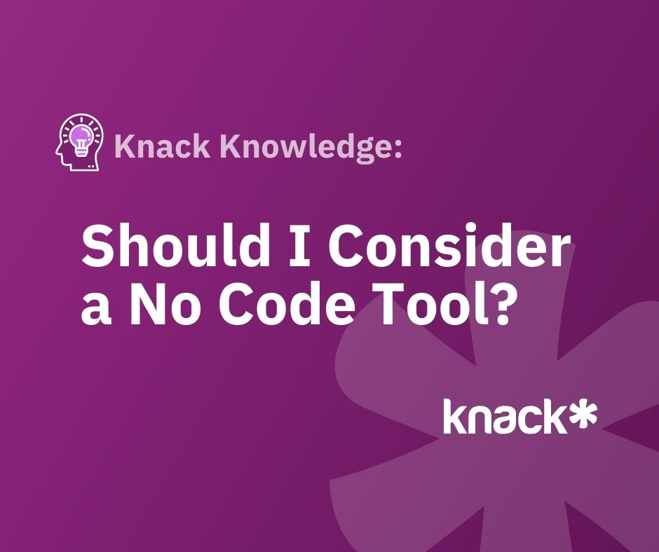 Knack tweet media