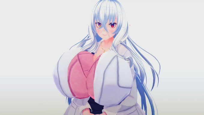 ⑫フィオナ・ルフェーヴル
生真面目な淑女おねーさん

巨乳・白髪・オッドアイとこれまた性癖詰め込みっ子

本編上でのクレールの生みの親、クレールのエロボディは親からの遺伝だった...!?

主に装備開発を含め技術面でサポートしてくれる 