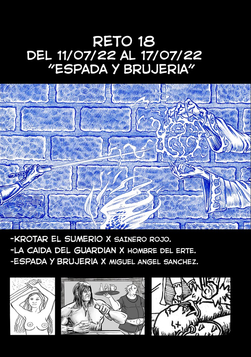 vida7vinyetas's tweet photo. Después del parón navideños, seguimos montando nuestro fanzine, donde también tiene cabida un poco de espada y brujería.

#vida7vinyeta #challenge #fanzine #retocomic #comicchallenge #humorgrafico https://t.co/55YbSVpEPm