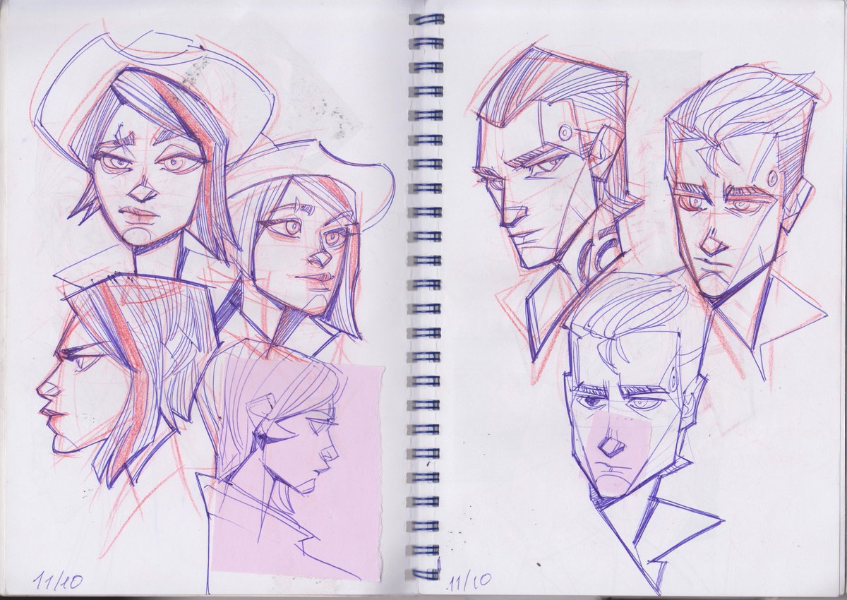 41st sketchbook
same thing here, mostly ball-pen doodles of ocs and borderlands fan art!
https://t.co/0OwQD2ea6v 