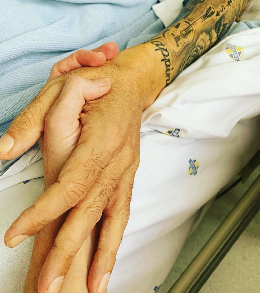 When you wake up from the anesthetic and realise your partner is there holding your hand. 

I love you my Adrienne. 🙏🏻❤️