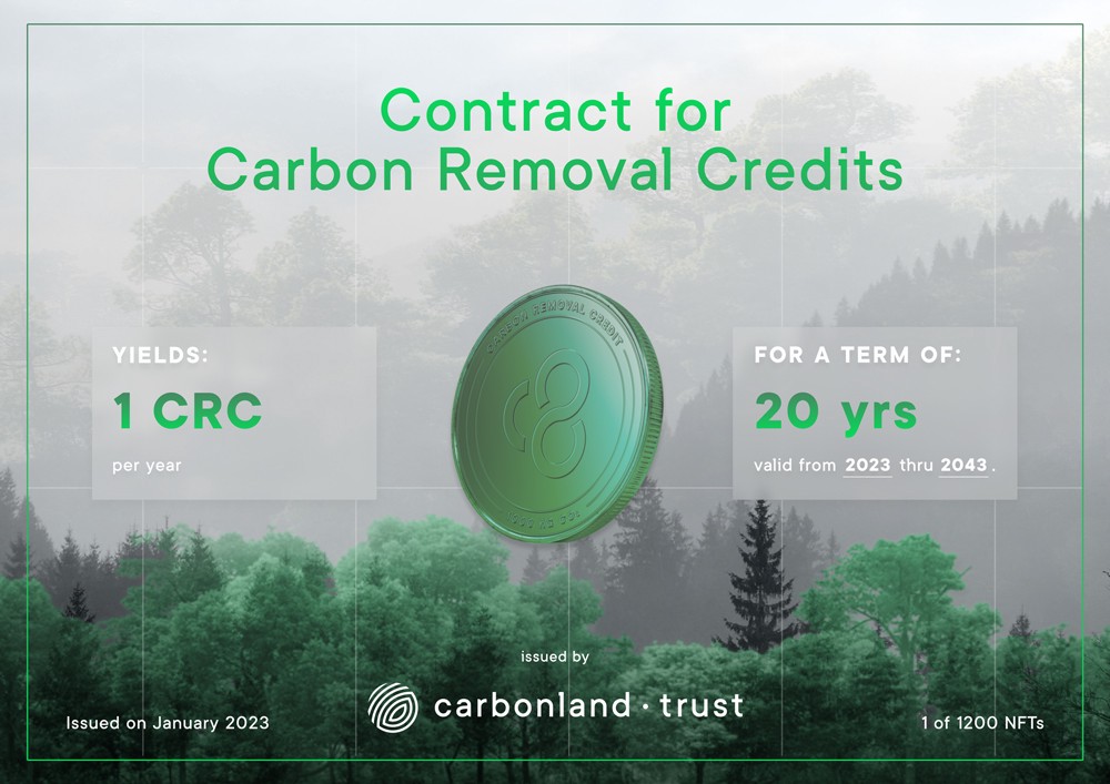 UPDATE on CO2 Removal Bonds buff.ly/3Iac5zz and swap for new Contract for #CarbonRemovalCredits and plans for first half of 2023.