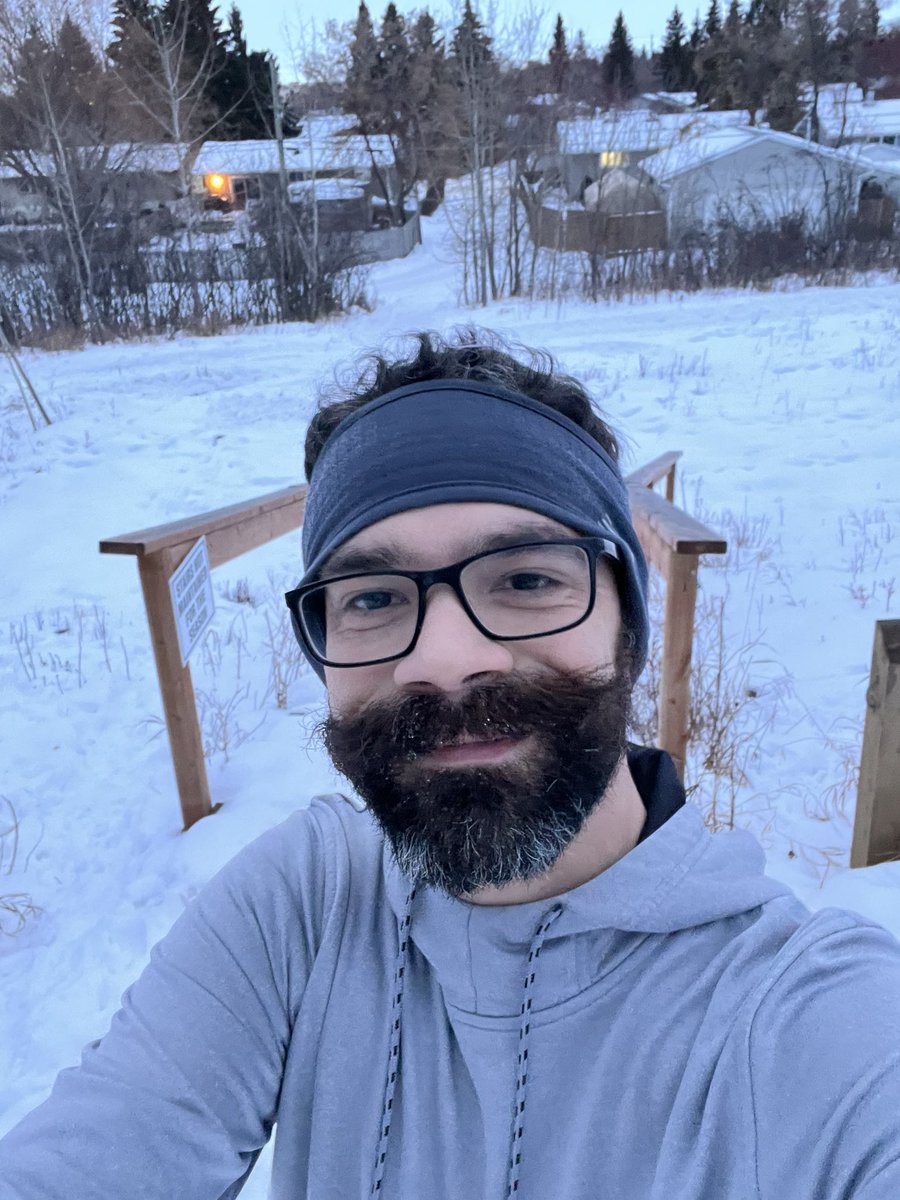 Albertus completed his first training run in prep for his half-marathon fundraiser this May. All money raised will go towards our 4th Annual THYT One-Act Festival in June 2023. If you are able, donations can be made here: canadahelps.org/en/charities/t…