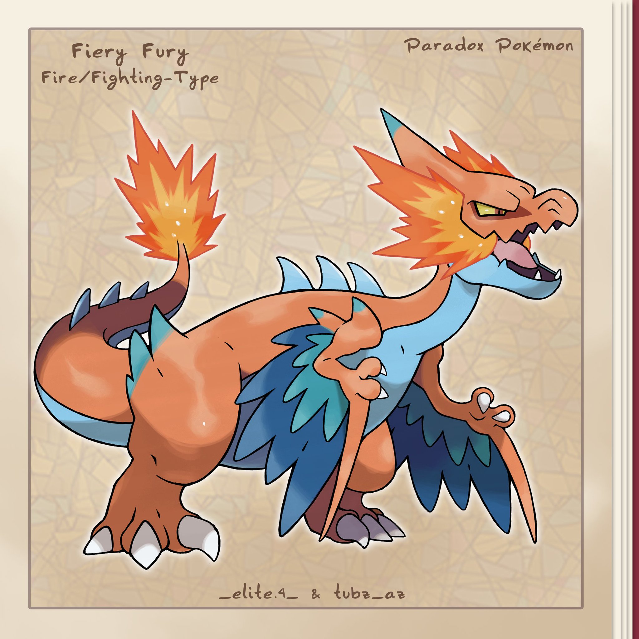 Paradox Ancient Charizard! (Burning Coat) #fy #fyp #fypシ #foryou #poke