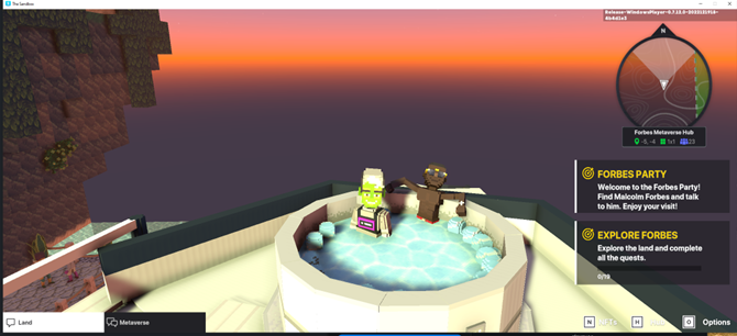 AikerErikson's tweet photo. @TheSandboxGame @Forbes @polygonalmind In the @Forbes Metaverse Hub! Check my screenshot below 🎈👇 https://t.co/YEADFqtIKq