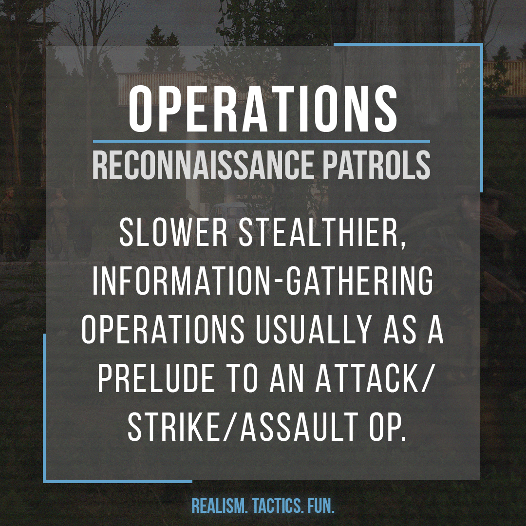 In 3CB, we offer a range of cooperative operation types, either standalone or part of a full campaign, which vary the balance between realism, tactics and fun ℹ️ Below details one of those many types of operations #Arma3 #3CB