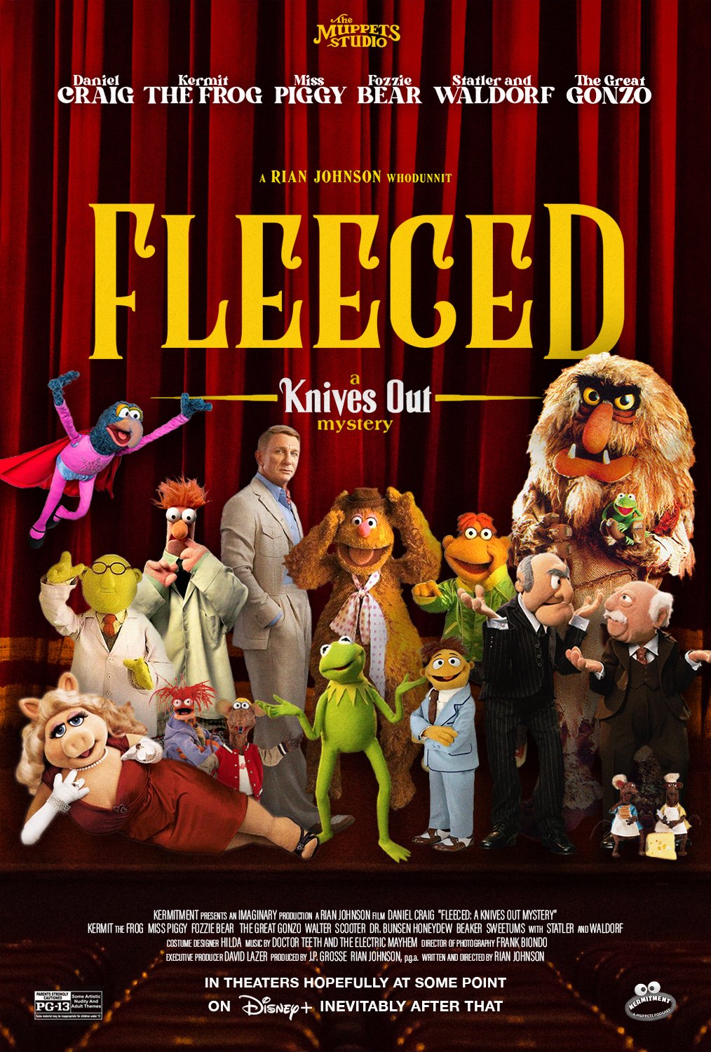 Kermitment A Muppets Podcast on Twitter "FLEECED A KNIVES OUT