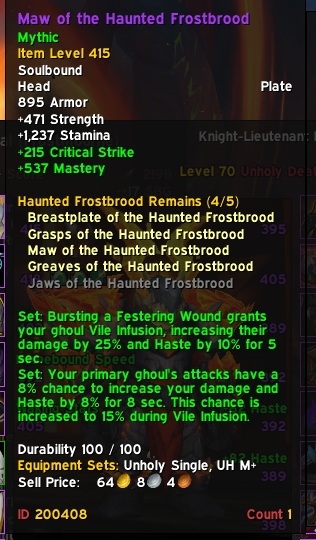 Psychotypal's tweet photo. 4 set has been accquired, a 5.7k dps increase. Keen to see how it feels ! https://t.co/Fm9ctBCT4h