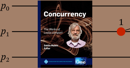 MorganClaypool's tweet photo. A celebration of Leslie Lamport's work on #concurrency from the introduction of the first personal computer to an era when #parallel and #distributed #multiprocessors are abundant. Includes Leslie Lamport's most influential papers! https://t.co/UjOGjzuVUD https://t.co/JYU76jgLq0