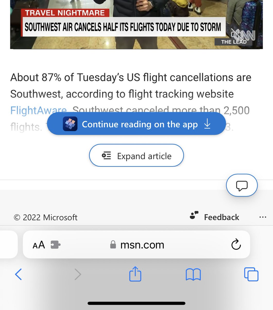 What the hell is this new “continue reading in our app” insanity?