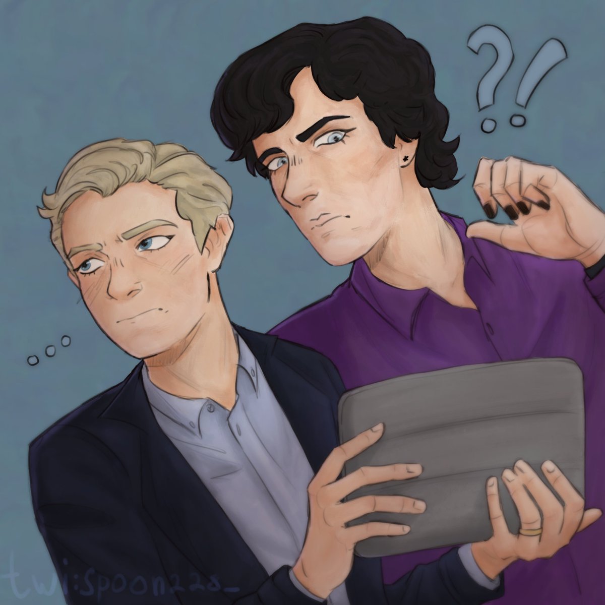 чё он ему показывает💀 #Sherlock