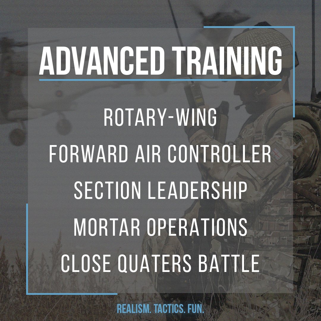 In 3CB, we offer all members the opportunity to develop their skills in leadership, tactics and specialist assets (e.g. CQB, helicopters, mortars) ℹ️ We also offer mentoring programmes for those who would like to develop their leadership skills during operations #3CB #Arma3