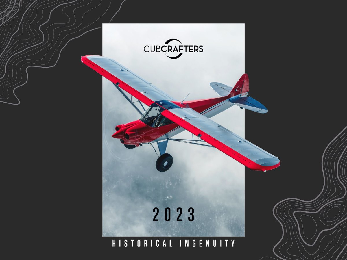 cubcrafters's tweet photo. CubCrafters 2023 calendars are shipping starting this week. This is one of the best calendars we've ever done, so make sure to get yours while supplies last! Link: https://t.co/CAe45UvmAF
#aviation #aviationlife #cubcrafters #supercub #carboncub #xcub #generalaviation #pilot https://t.co/ePiTqz4ohq