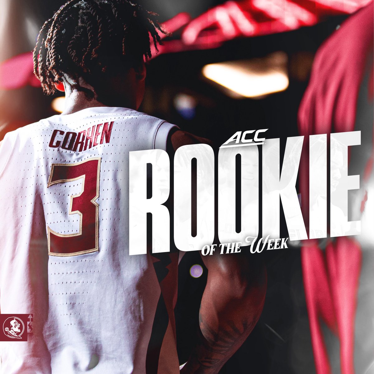 FSUHoops's tweet photo. 𝐑𝐎𝐎𝐊𝐈𝐄 𝐎𝐅 𝐓𝐇𝐄 𝐖𝐄𝐄𝐊 

📰: https://t.co/dkVk3WBMZe

#NewBlood | @CameronCorhen https://t.co/GOg1YF3HlK