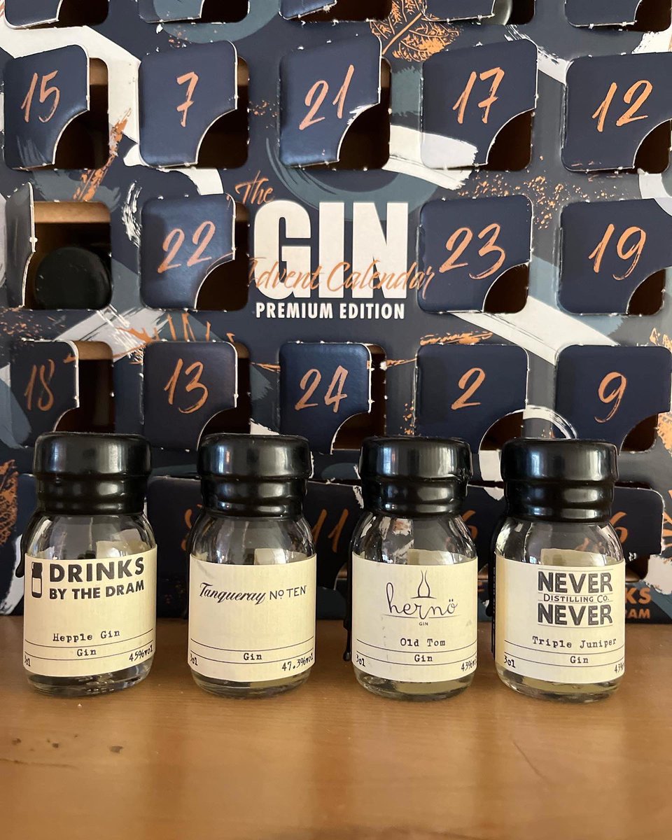 theginshelf's tweet photo. 🥇🌲[AD GIFTED]🌲🥇

Okay, so here it is. 24 drams of @DrinksByTheDram #dramvent 

4 finalists selected…but there can be only one winner…

🥁🥁🥁🥁…and the winner is:

@neverneverdc Triple Juniper! 🤘🏼🔥👏🏻🏆 https://t.co/3AOW33QyVH