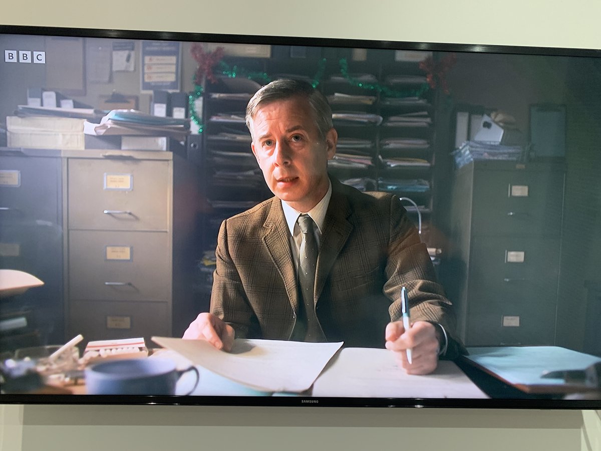 markjosephactor's tweet photo. Did my little stint in the @CallTheMidwife1 @BBCOne Xmas Special 🎄

Thanks to all the amazing crew, fantastic dir Annie Tricklebank, wonderful CD @SophieParrottCD and @JesseAkele for being a brilliant scene partner. 

I promise I’m not that mean in real life! 

#CallTheMidwife https://t.co/SNl8zsUARk