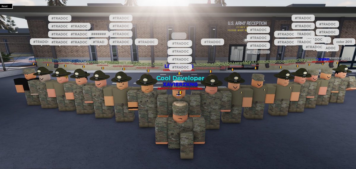 ArcticsUSM's tweet photo. Our recent TRADOC re-opening is going well. You can join our game and check us out for yourself here:
https://t.co/M3i5TBiawm
 🔥🇺🇸 #USA #USAR #USArmy #USM #TRADOC #Active https://t.co/U2aEIkvIhn