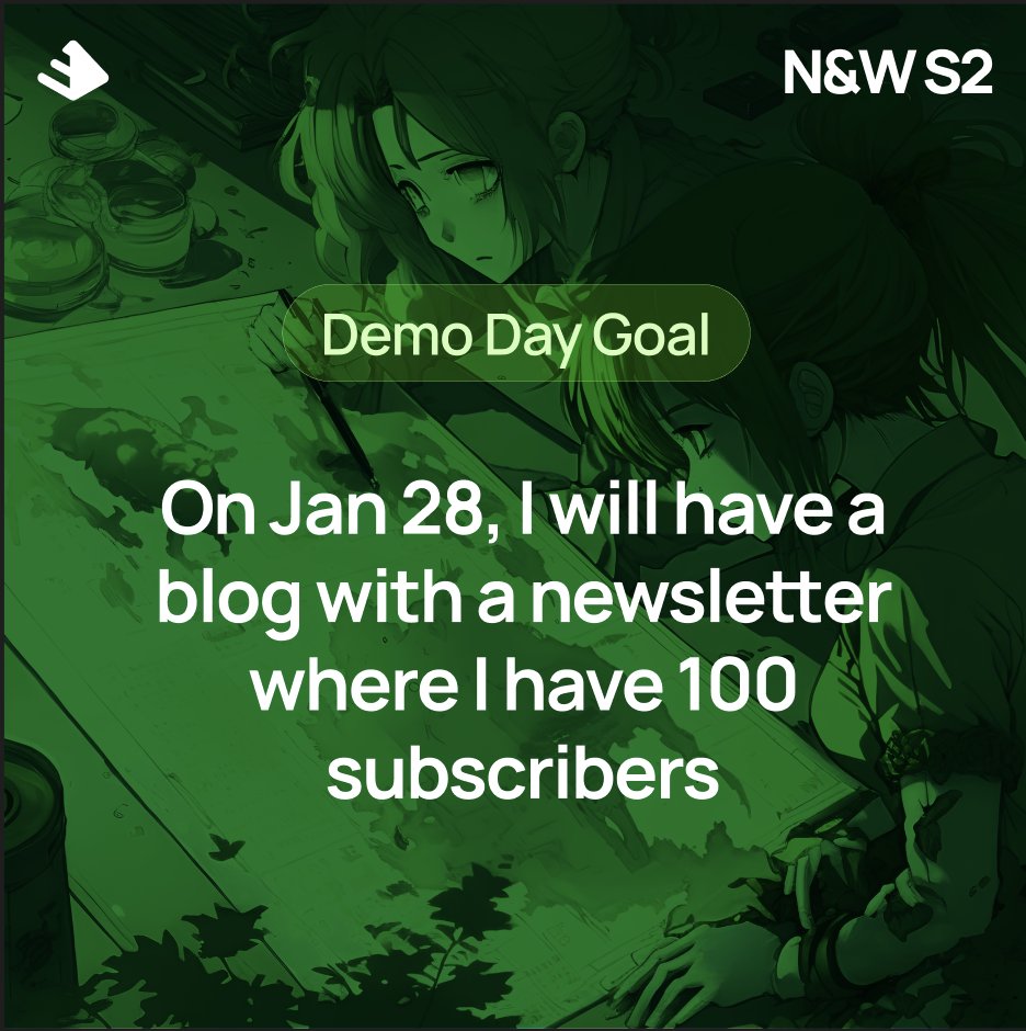 And hopefully this is a thing that happens. I'm sure if I tweet enough anything can happen