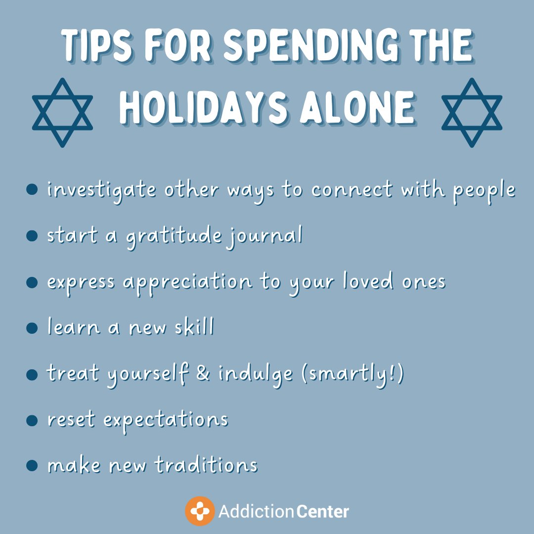 Solitary holidays have the potential to be just as enjoyable as those spent with loved ones. Check out this list of ideas to make your season special.

#happyholidays #solitude #tips #selflove #healthymind #addictioncenter