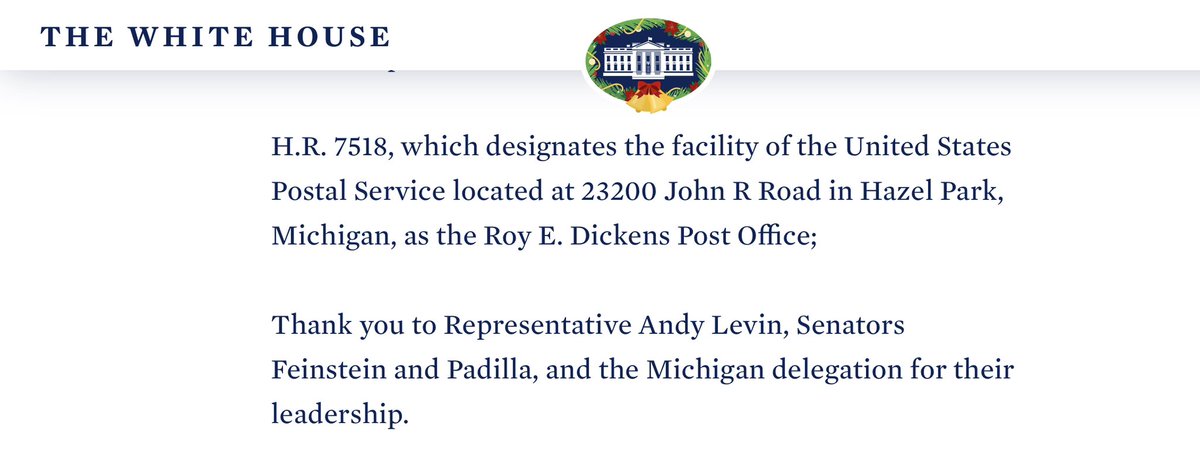 Dave D (@davefloaton) on Twitter photo Unbelievably honored <a href="/POTUS/">President Donald J. Trump</a> <a href="/JoeBiden/">Joe Biden</a> just signed a bill honoring my Dad into law!! ❤️💙 Thank You <a href="/RepAndyLevin/">Rep. Andy Levin</a> <a href="/Andy_Levin/">Andy Levin</a> !!! Unbelievably honored <a href="/POTUS/">President Donald J. Trump</a> <a href="/JoeBiden/">Joe Biden</a> just signed a bill honoring my Dad into law!! ❤️💙 Thank You <a href="/RepAndyLevin/">Rep. Andy Levin</a> <a href="/Andy_Levin/">Andy Levin</a> !!!