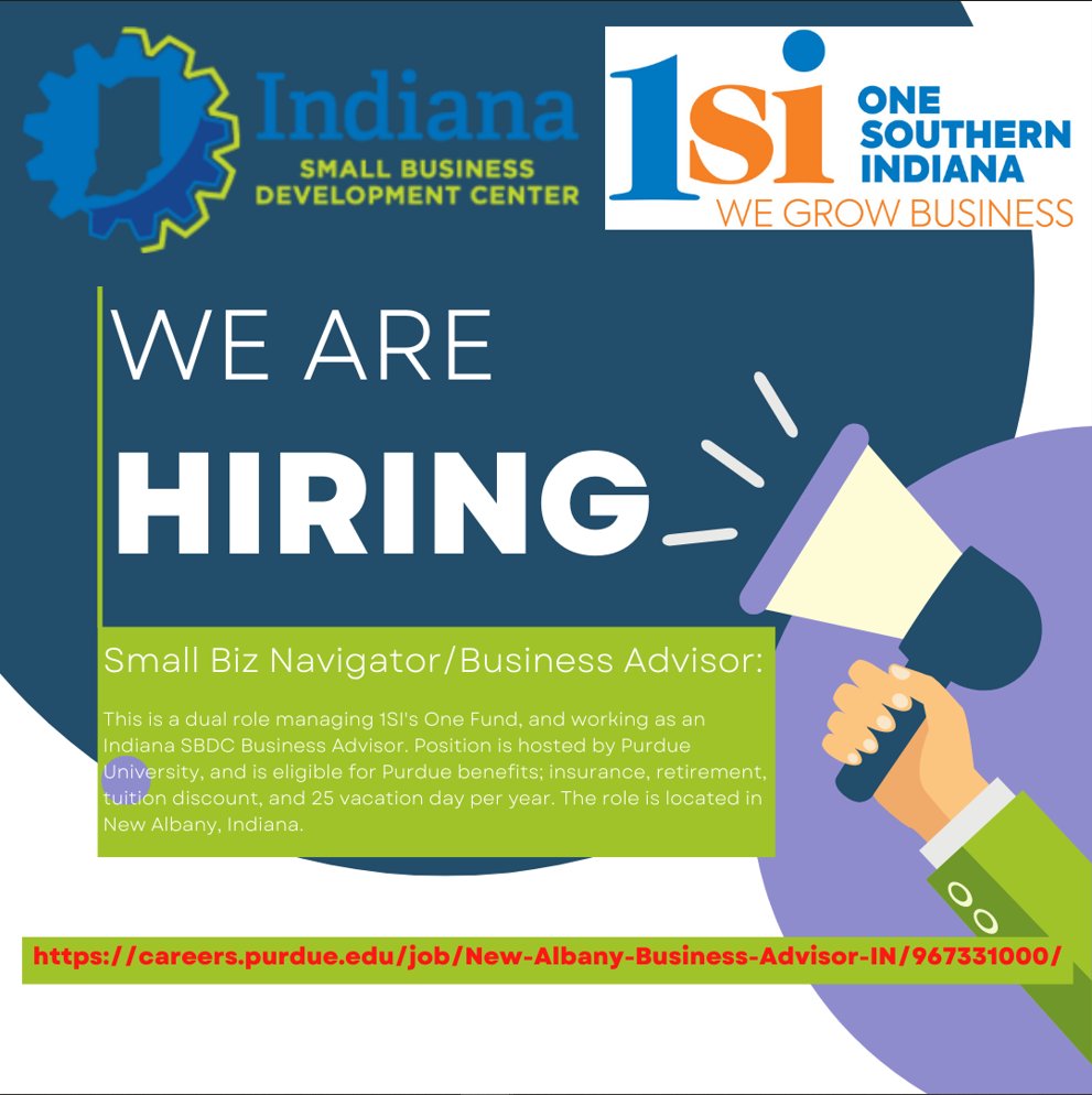 Purdue Center for Regional Development on Twitter "NOW HIRING!! The
