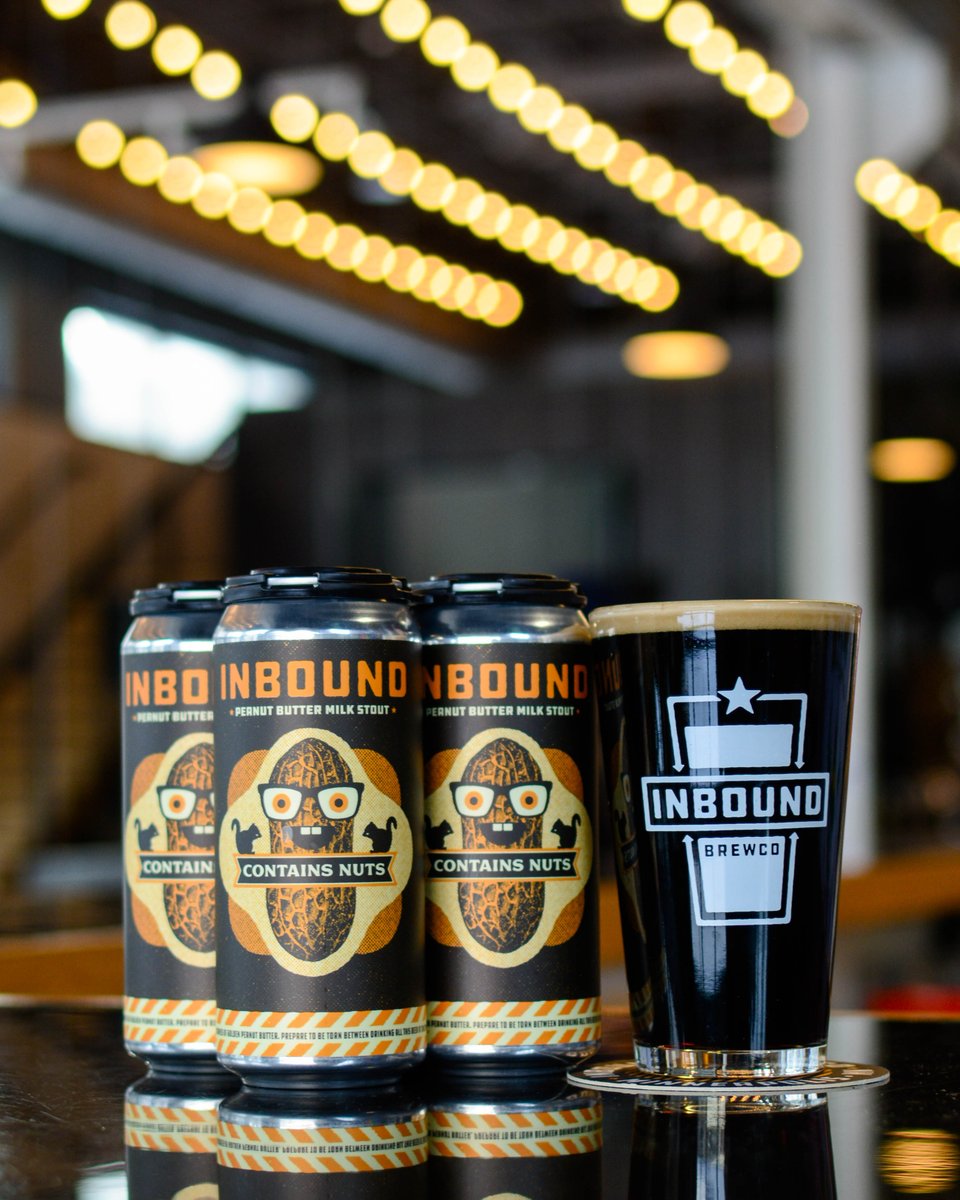 Have you snagged some of our winter seasonal yet? Contains Nuts Peanut Butter Milk Stout is smooth and creamy and paired perfectly with the richness of golden peanut butter. On tap and in 4-packs at your local liquor store across the metro.
#peanutbuttermilkstout #inboundbrewco