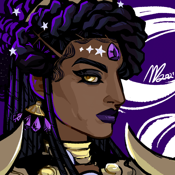 birdsofjoy's tweet photo. portraits of nyx and hades 2 new kid reveals nemesis and moros 🥳 #hadesgame https://t.co/bav6obkRkp