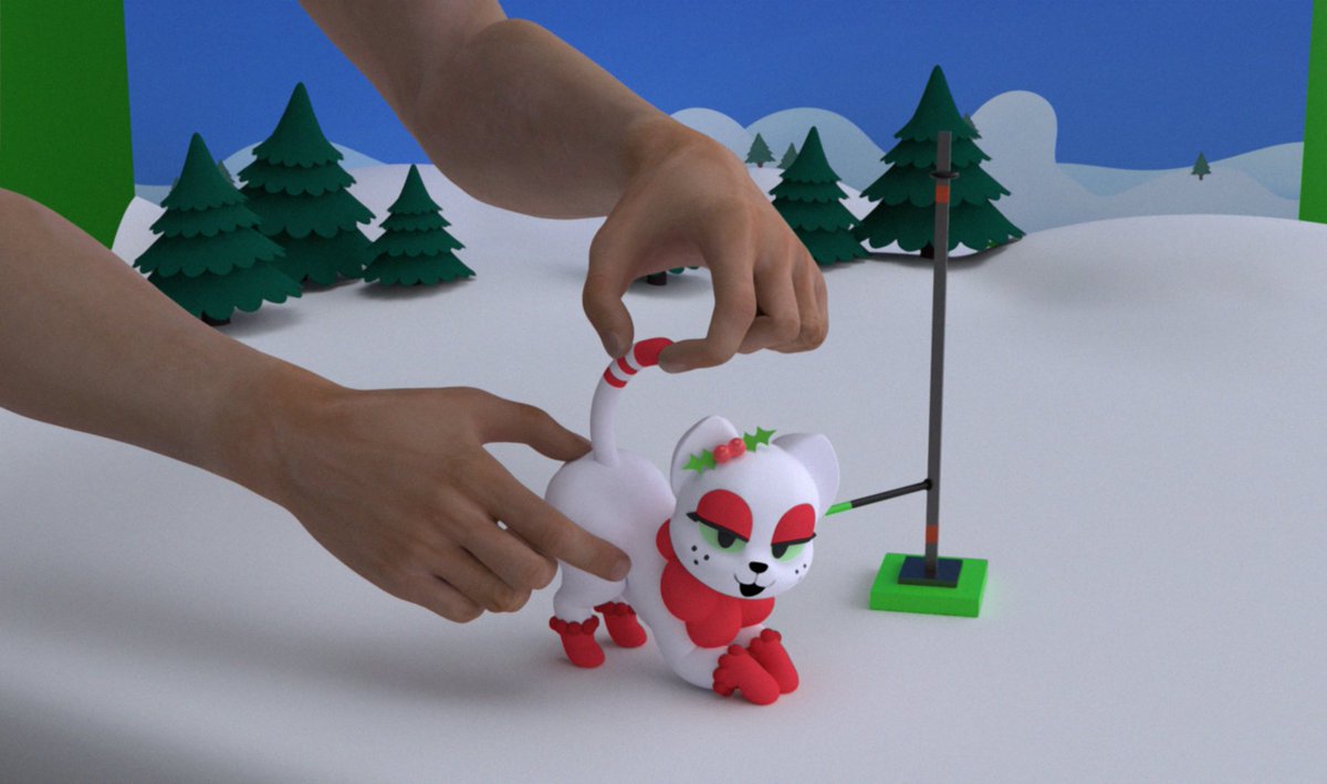acstlu's tweet photo. Just wanted to say how thankful I am for all the feedback on my Christmas animation &amp; just Junipurr overall! Shes starting to get Pumkat levels of notoriety, I really appreciate all the fanart coming in! 
Im also just glad I could end the year bringing a big dumb idea to life lol https://t.co/tNeeMMcMk2
