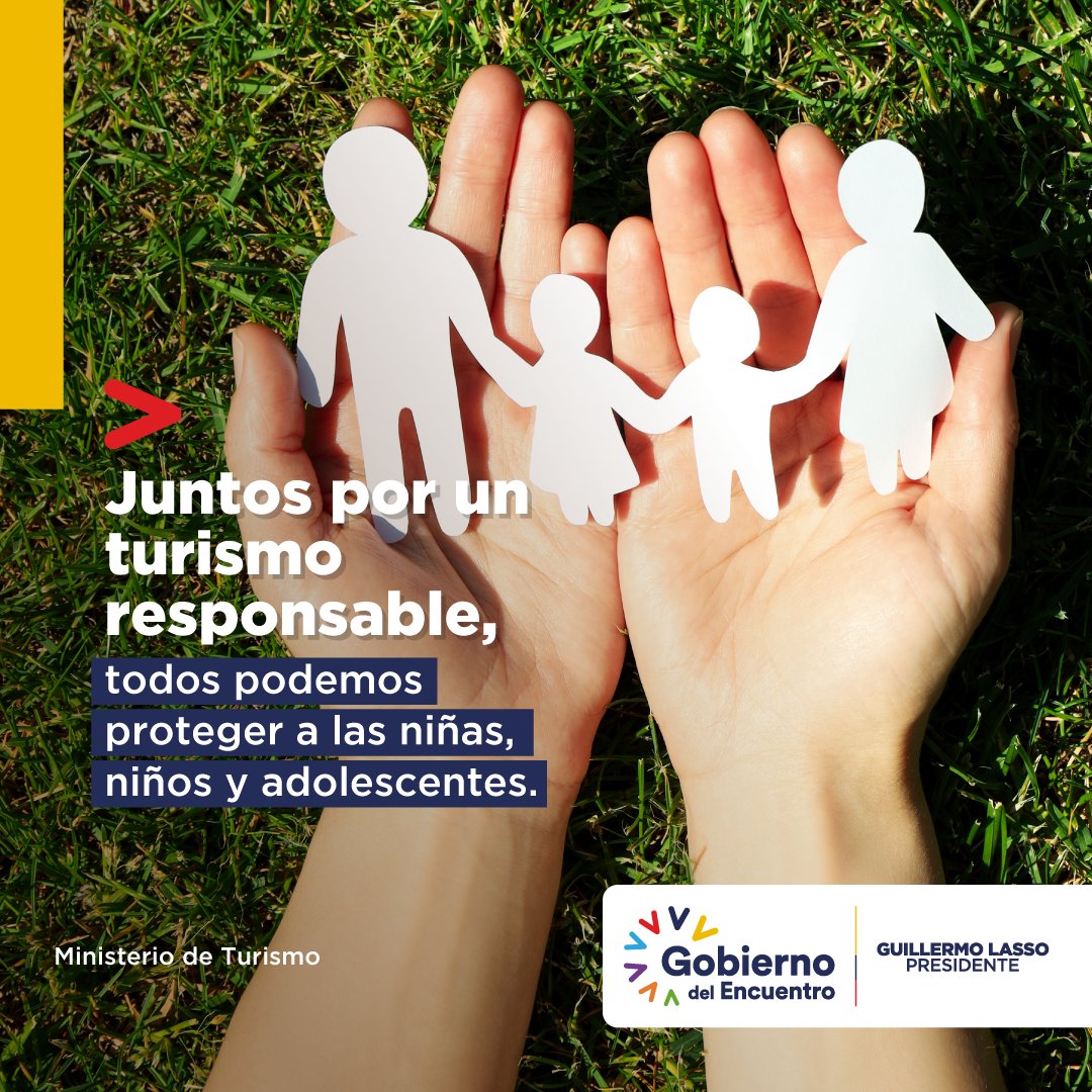Las empresas turísticas desempeñan un papel clave en la lucha contra la explotación sexual infantil. Por eso, los que formamos parte del sector turístico asumimos la responsabilidad de proteger a las niñas, niños y adolescentes.

#JuntosLoHacemosPosible 
#ECPAT 
#ChildProtection