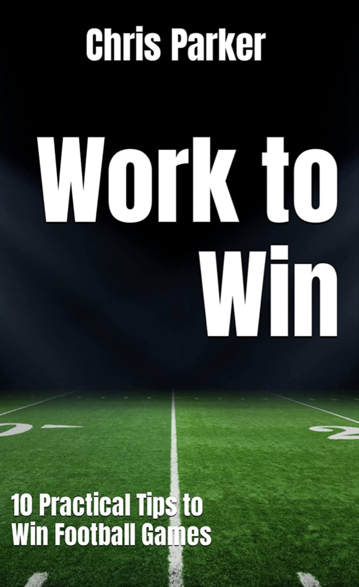 **Last Giveaway of 2022**
Giving a copy of "Work to Win: 10 Practical Tips to Win Football Games" today. Great feedback so far on this!

To enter, just be following and RT/like this post.  Draw 1 winner on 12/31. Click the link to get now: amazon.com/Work-Win-Pract…