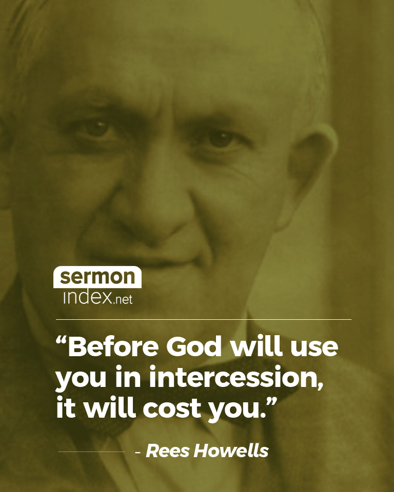 'Before God will use you in intercession, it will cost you.' - Rees Howells
#reeshowells #intercession #prayer