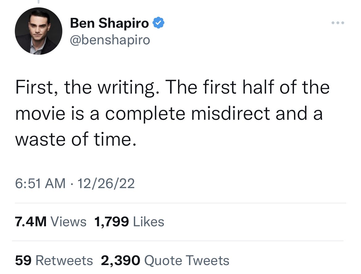 I’m begging Ben Shapiro to live tweet an Agatha Christie novel.