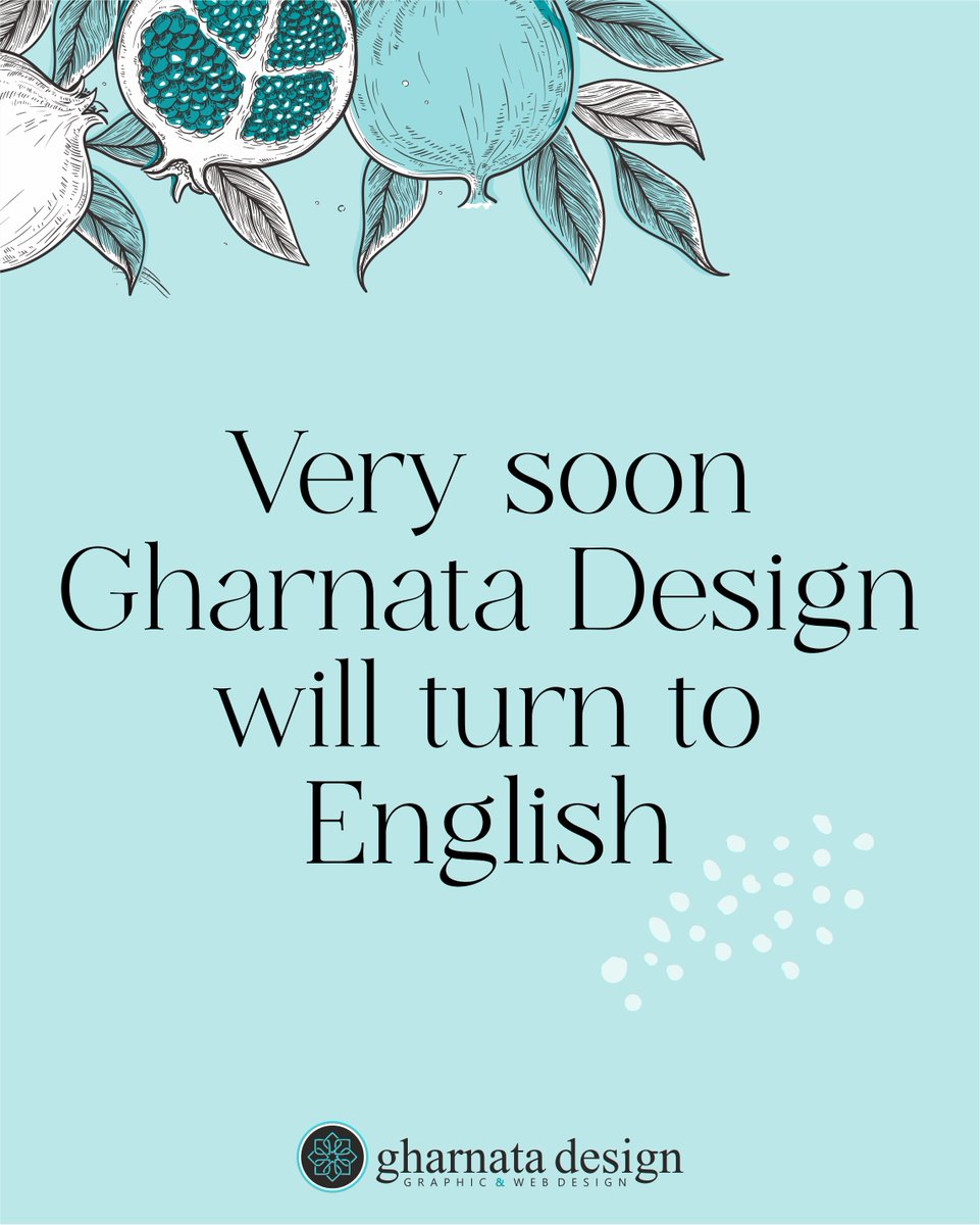 gharnata_design's tweet photo. It's a pleasure for me to announce that my other profile @GharnataDesign  soon will turn to #english. #Spain is making harder more and more to be a #freelancer professional, so this fact makes necessary for us to open to new markets and expand our skills as professionals https://t.co/797MYwQi2C