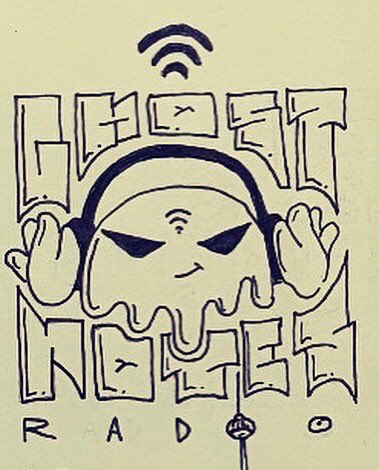 ghostnotesradio's tweet photo. Ein neues Jahr-ein neues Logo für die Sendung?! Eine Freundin hat ein paar Entwürfe „gedroppt“ Welches gefällt Euch am besten? Numero uno oder doch Nummer 4?
#newlogo #help #ghostnotesradio
#studioansage #mockup #radio https://t.co/qInkEsvCUV