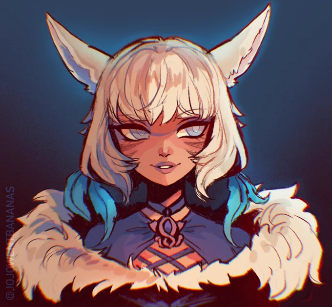 Y'shtola sketch from today!#FFXIV #FFXIVART 