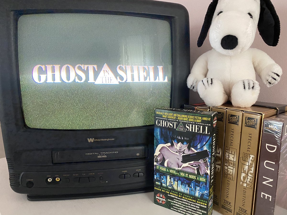 compuru's tweet image. from christmas! a ghost in the shell tape