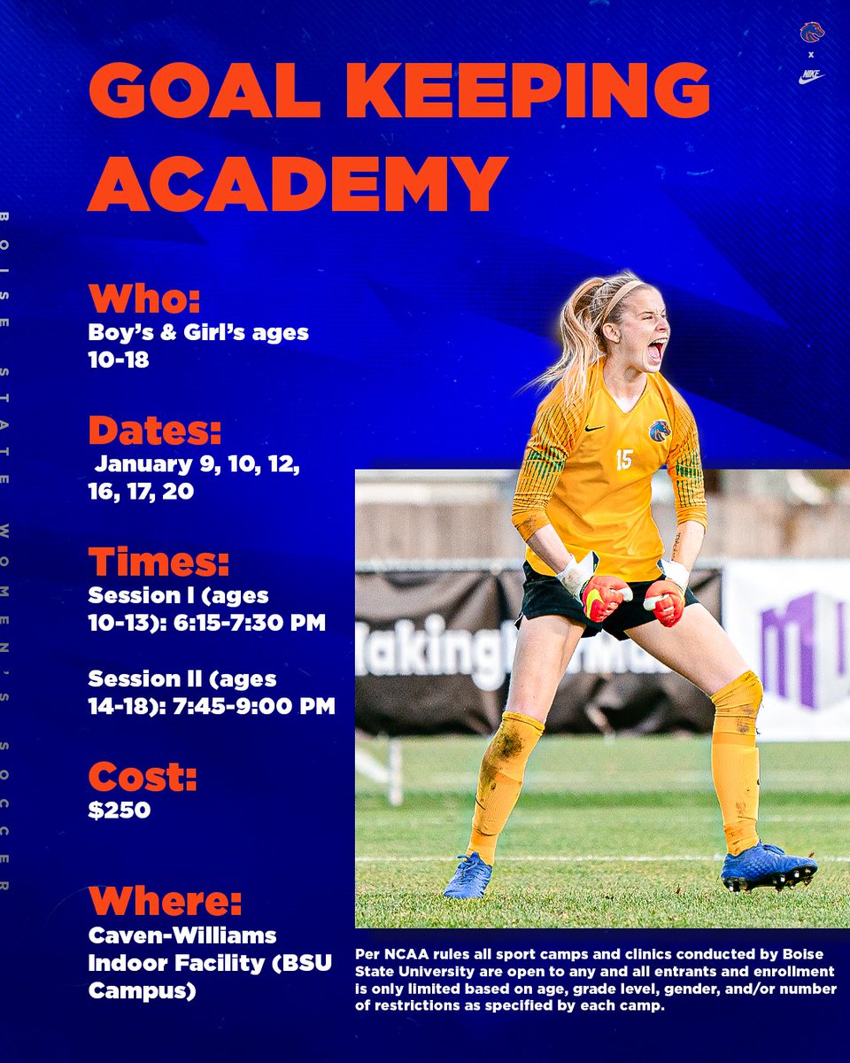 Registration is 𝙊𝙋𝙀𝙉 for our Winter Finishing &amp; Goalkeeping Academies ⚽️ Check out the link below to register ⬇️

🔗: bit.ly/3Gmj8DP

#BleedBlue | #WhatsNext