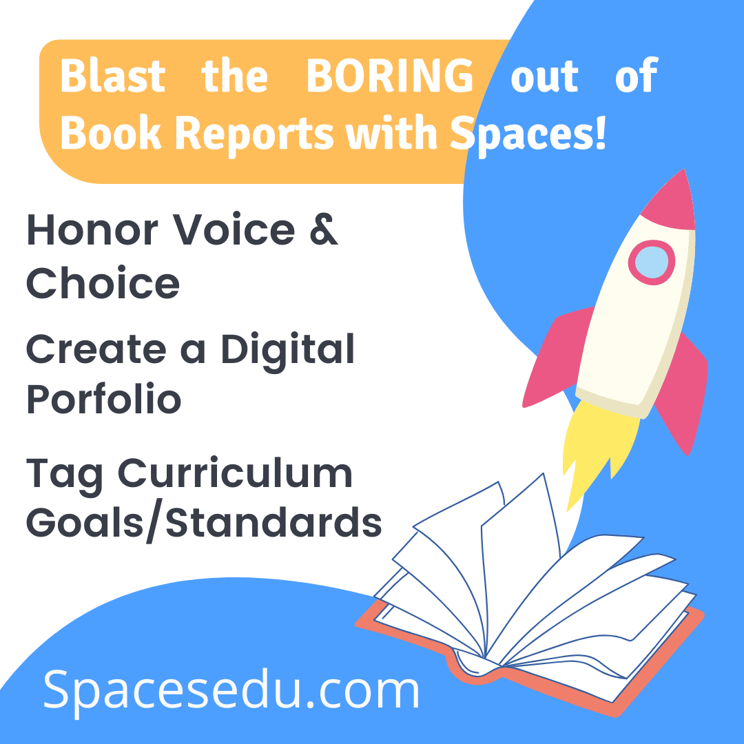 Blast the Boring out of Book Reports with Spaces Edu! alicekeeler.com/2022/03/14/bla…