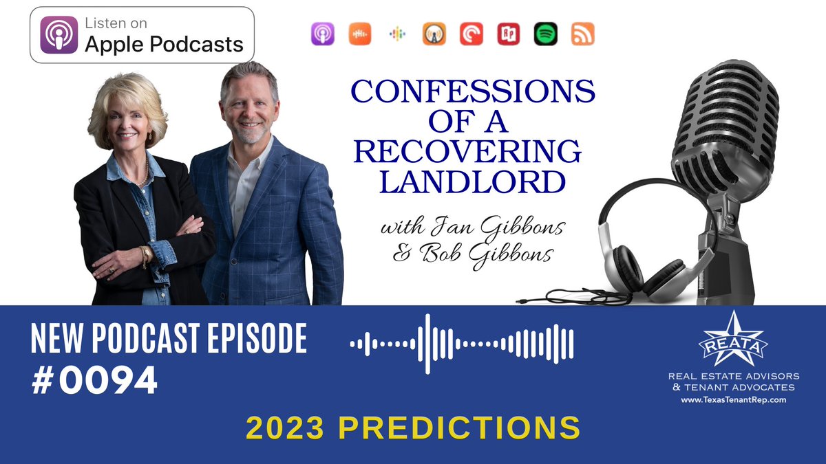 REATATenRep's tweet photo. π¨ FINAL PODCAST OF 2022
The 2023 Predictions in #commercialrealestate - Watch our Broker, @rgibbons2108 & President & podcast host, @jgibbons2108 talk about what they think will happen in 2023.
https://t.co/X864qdwaoc
What are your predictions? Comment below β¬οΈ https://t.co/FEd7xtLYpm