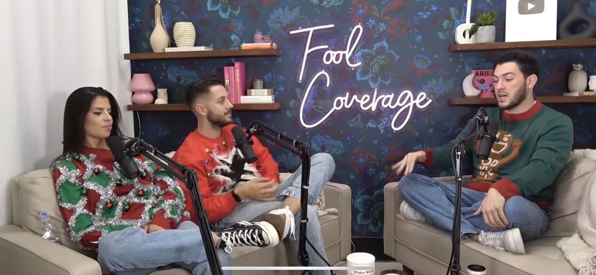 mhrachh's tweet photo. @Laura88Lee and Ty playing footsie during the podcast . #FoolCoverage π₯°π₯° https://t.co/diU4bSorUn