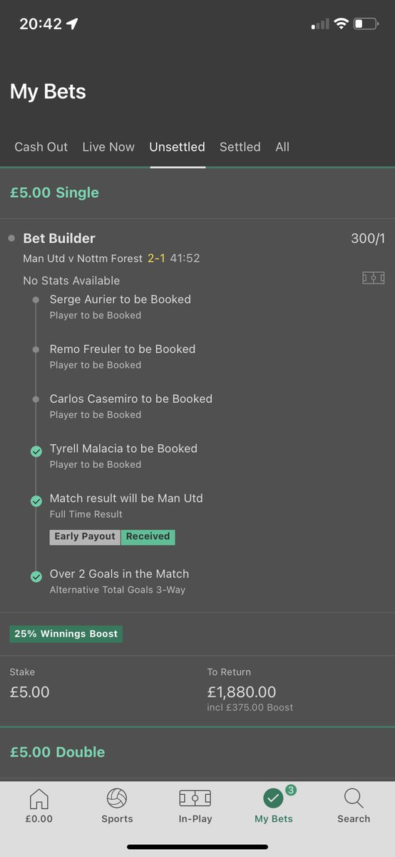 Tum3973's tweet photo. @FootyAccums One of many 😂 https://t.co/g4Tk7sZtJn