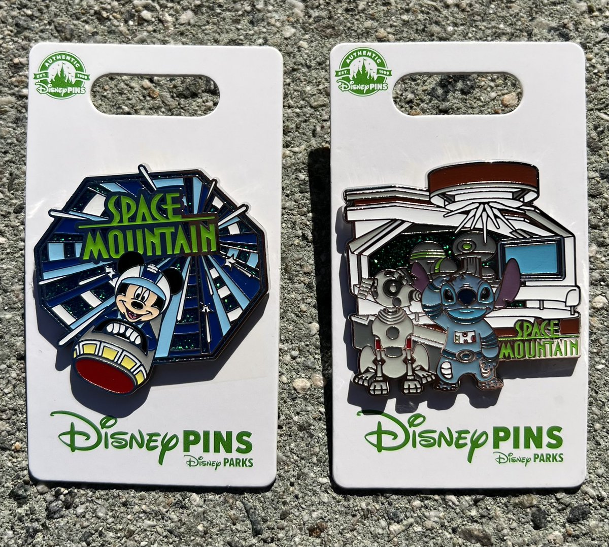 Disney Pins Blog on Twitter "Two new Space Mountain pins released at Disneyland https
