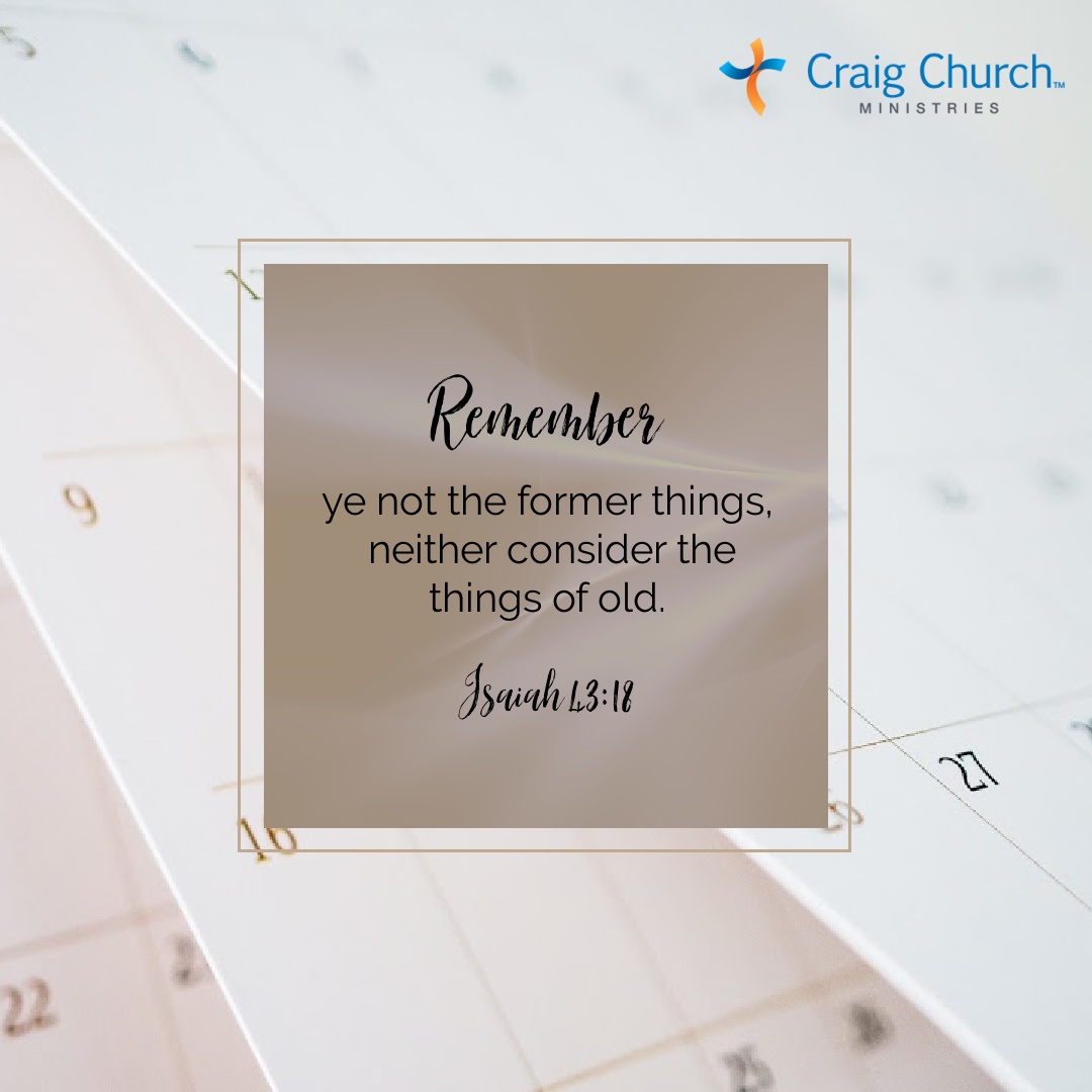 CraigChurchMin's tweet photo. A new year is approaching. Now is a great time to put away the past and look toward the future. https://t.co/PEBpX1xCyU